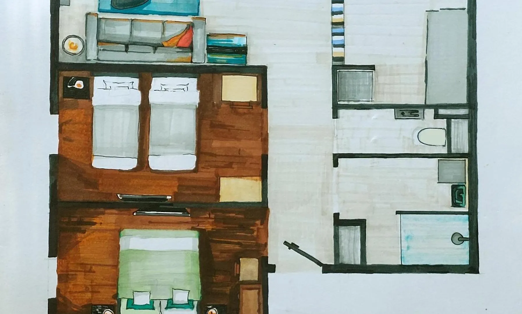 Paha-Paha Modern Apartment With Sea View, Fast Wi-Fi, And Free Parking! Rijeka